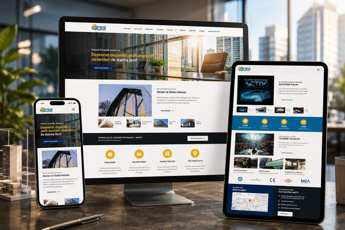 Solargard Türkiye web tasarım çalışması